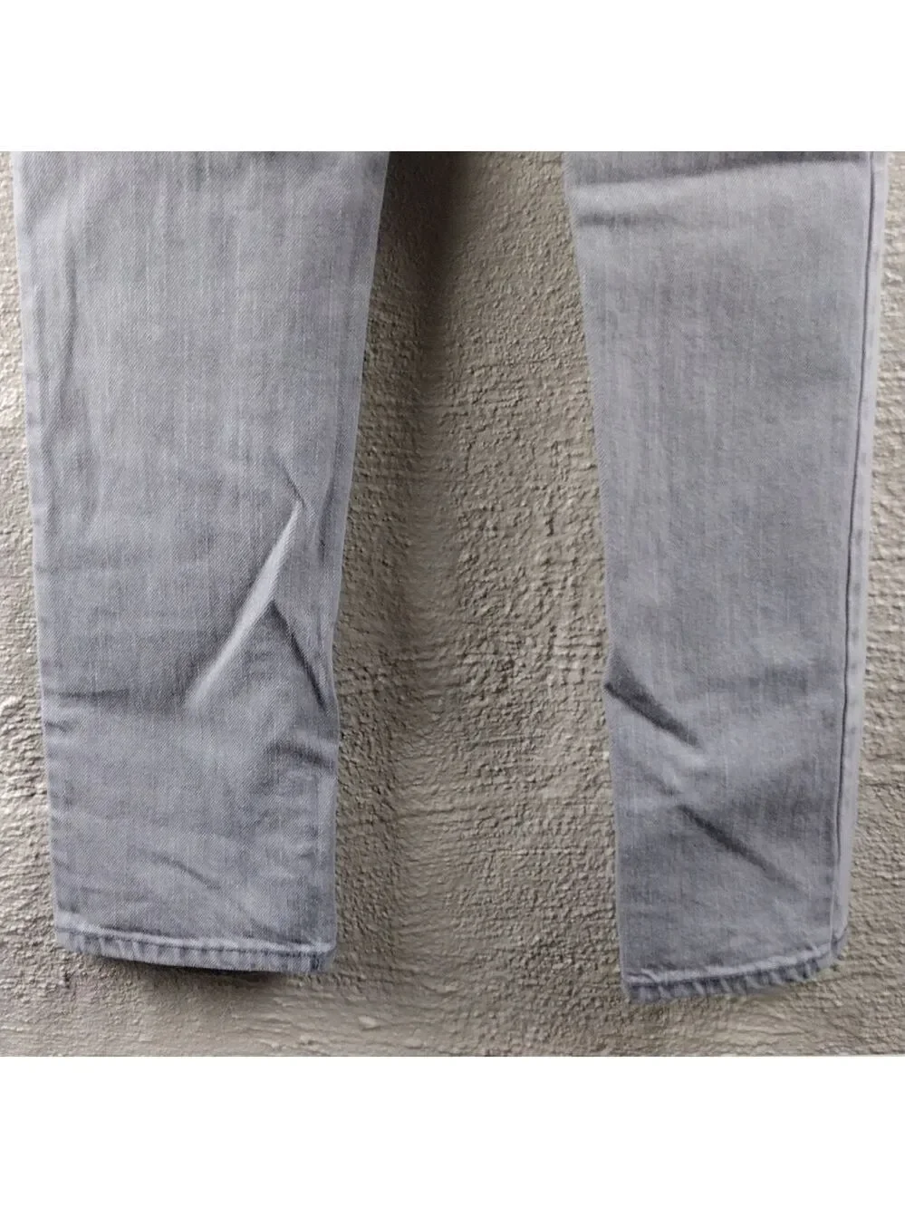 Children's Place Light Grey Skinny Five Pocket Mid Rise Button Zipper Front Jean